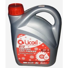 Licoil Organik G12 Kırmızı Antifriz -37C 3 Litre G12 Kırmızı Antifriz -37C