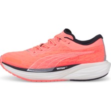 Puma Kadın Sunset Glow-Puma Black Puma Deviate Nitro 2 Wns Pembe Kadın Koşu Ayakkabısı