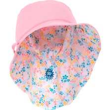Decathlon Nabaiji Bebek Uv Korumalı Şapka - Pembe / Çiçek Baskılı