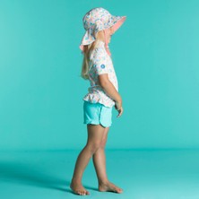 Decathlon Nabaiji Bebek Uv Korumalı Şapka - Pembe / Çiçek Baskılı