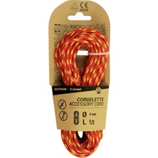 Decathlon SIMOND Tırmanış ve Dağcılık  İp - 5 mm X 6 m - Kırmızı