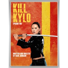 Saturndesign Kill Bill Poster 45 x 60 cm Afiş - Kalın Poster Kağıdı Dijital Baskı