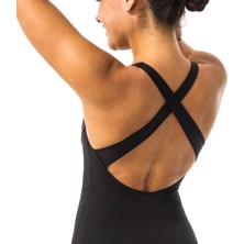 Decathlon Nabaiji Kadın Mayo - Siyah - Pearl