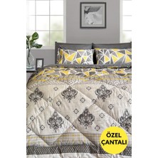 Alla Turca Lux Uyku Seti-Tek Kişilik-Lastikli Çarşaflı 2yastık Kılıflı-Özel Çantada Modern