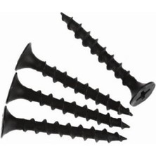 Akdeniz Alçıpan Vidası Seyrek Diş 3,5 x 45 Siyah 5 Paket 2500 Adet