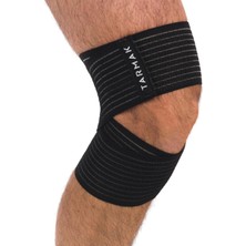 Decathlon Tarmak Kavrama Bandı - 8 cm X 1,2 m - Siyah