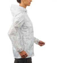 Decathlon Quechua Kadın Outdoor Yağmurluk - Beyaz - Raincut
