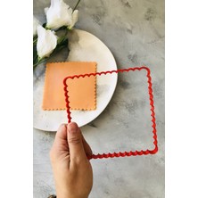 Cestopieno 12 Cm Tırtıklı Kare Hamur Şekillendirici