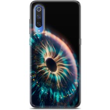 Ekolaks Xiaomi Mi 9 Uyumlu Kılıf Ekol 24 Kozmik Göz Darbe Emici Kılıf Camgöbeği