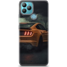 Ekolaks General Mobile Gm 22 Plus Uyumlu Kılıf Ekol 09 Ford Mustang Uv Kılıf Antrasit