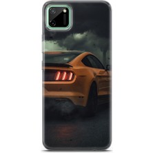 Ekolaks Realme C11 Uyumlu Kılıf Ekol 09 Ford Mustang Uv Kılıf Antrasit