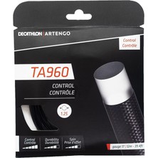 Decathlon Artengo Tenis Kordajı - Siyah - 1,25MM - Ta 960 Control