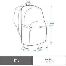Decathlon Quechua Outdoor Sırt Çantası - 17 L - Lacivert - Nh Escape 100