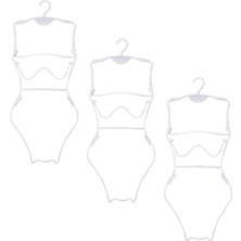 Toyra 3 Adet Mayo Askıları Depolama Bikini Askıları Mayo Otel Kadınları (Yurt Dışından)