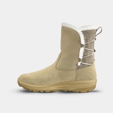 Decathlon Quechua Kadın Outdoor Kar Botu - Deri - SH100 X-Warm