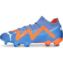 Puma Çocuk Blue Glimmer-Puma White-Ultra Orange Puma Future Ultımate Fg/ag Mavi Çocuk/unisex Krampon