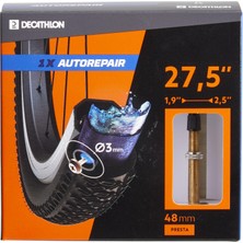 Decathlon 27,5 x 1,90/2,50 - 48 mm - Presta Valf Uyumlu Kendini Onaran İç Lastik