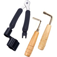 Toyra Gitar Aracı Kitleri Ahşap Dize Tuning Anahtarı Dizeler Için Çok Fonksiyon (Yurt Dışından)