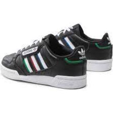 adidas Continental 80 Stripes GW6643 Kadın Spor Ayakkabı Siyah