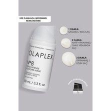 OLAPLEX The Bond Treatment System - Yoğun Onarıcı & Nemlendirici & Bağ Üçlü Saç Bakım Seti