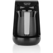 Schafer Coffee Point Türk Kahve Makinesi-Siyah/gri