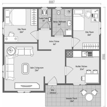 Karmod Ev - Inci 75 M²