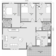 Karmod Ev - Ege 103 M²