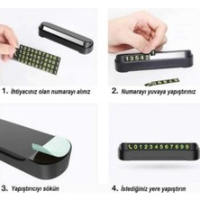 Vontar Araç Içi Fosforlu Park Telefon Numaratörü