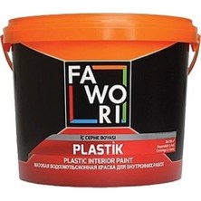Fawori Plastik Iç Cephe Duvar Boyası 20 kg Renk:havai Mavi