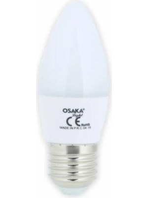 Osaka Light 6W E27 LED Mum Avize Ampulu Günışığı 10LU Paket