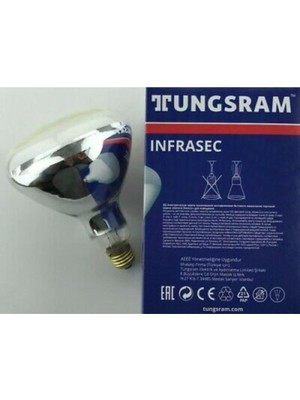 Tungsram 250 Watt Infrared Ampul Isıtan Lamba