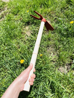 Renk Yapı Rüyası Çapa Çatal Uclu Saplı Gürgen Sap Çapa İki Uclu Sivri Düz Fide Dibi Açmak Için
