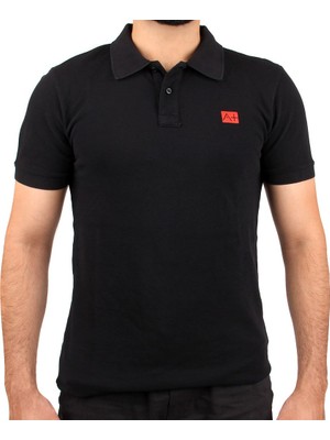 Saillaker’s A+ Naples Erkek Siyah Renk Polo Yaka T-Shirt