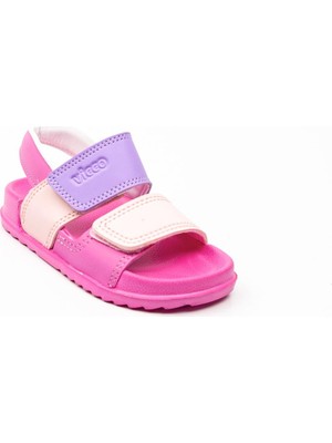 Vicco Unisex Krixi Bebe Sandalet 24 Numaralı Lacivert Renkli Rahat Tabanlı Çocuk Ayakkabısı