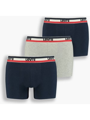 Levi's Organik Pamuklu 3 Pack Boxer Erkek Boxer 37149