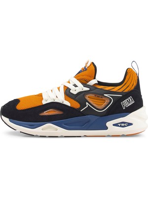 Puma Erkek Puma Black-Orange Brick Puma Trc Blaze Spxp Siyah-Çok Renkli Erkek Günlük Spor Ayakkabı