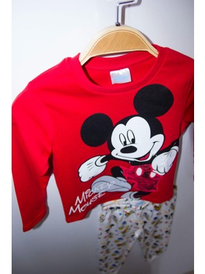 Mickey Mouse Lisanslı Erkek Çocuk 2'li Takım 21383