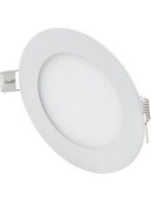 Cata Alüminyum Gövde Slim LED Panel Spot 3W Beyaz Işık CT-5144- (5 Adet  I) Beyaz ,