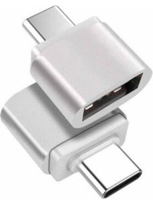 Lux USB Dişi To Type-C Erkek Dönüştürücü Otg Çevirici Adaptör