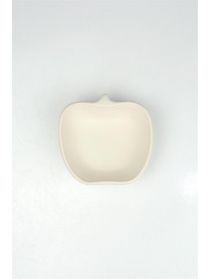 Refsan Elma Çerezlik Seramik Bisküvi  (Ham Bisküvi Boyanabilir Obje)