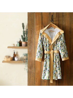 Taç Maxım Genç Bornozyeşil