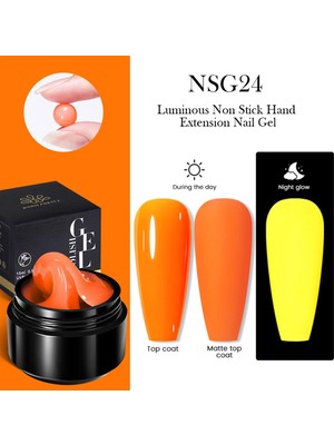 Born Pretty Luminous-Fosforlu Non stick  Extension Gel NSG24 (56032)