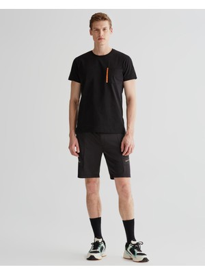 Gant Erkek Siyah Regular Fit Şort 2823102T.5