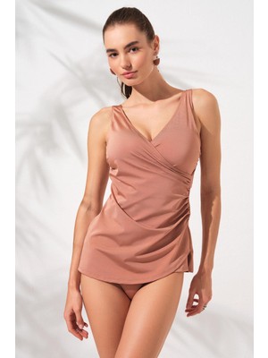 Pierre Cardin Mara Kruvaze Formlu Tankini Bronz 231501