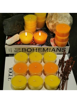 Iv Candles Homedecor 12Lİ Citronella Yaglı Sineksavar Kapsul Mum