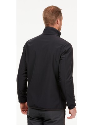 Decathlon Forclaz Erkek Softshell Mont - Siyah - Mt100