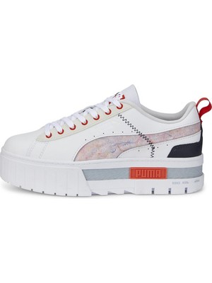 Puma Kadın Puma White Puma Mayze Re:collection Wns Beyaz Kadın Günlük Spor Ayakkabı