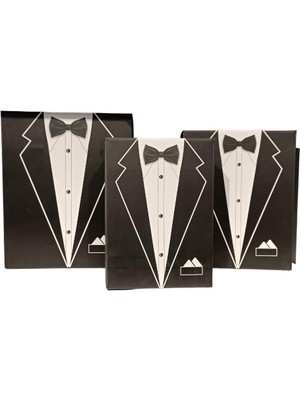 Crearthome Damat Bohçası,damat Kutusu, Çeyiz Kutu Seti 3 Lü Set