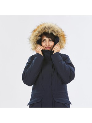 Decathlon QUECHUA Kadın Su Geçirmez Outdoor Parka - SH500 Ultra Warm -20°C