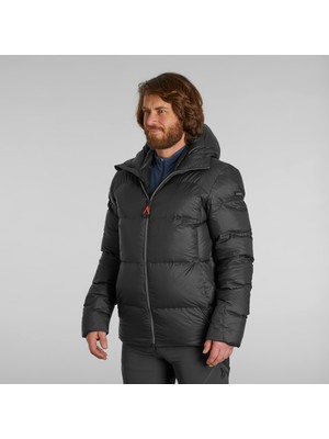 Decathlon FORCLAZ Erkek Outdoor Trekking Şişme Montu - Kuş Tüyü / -18°C - Siyah - MT900